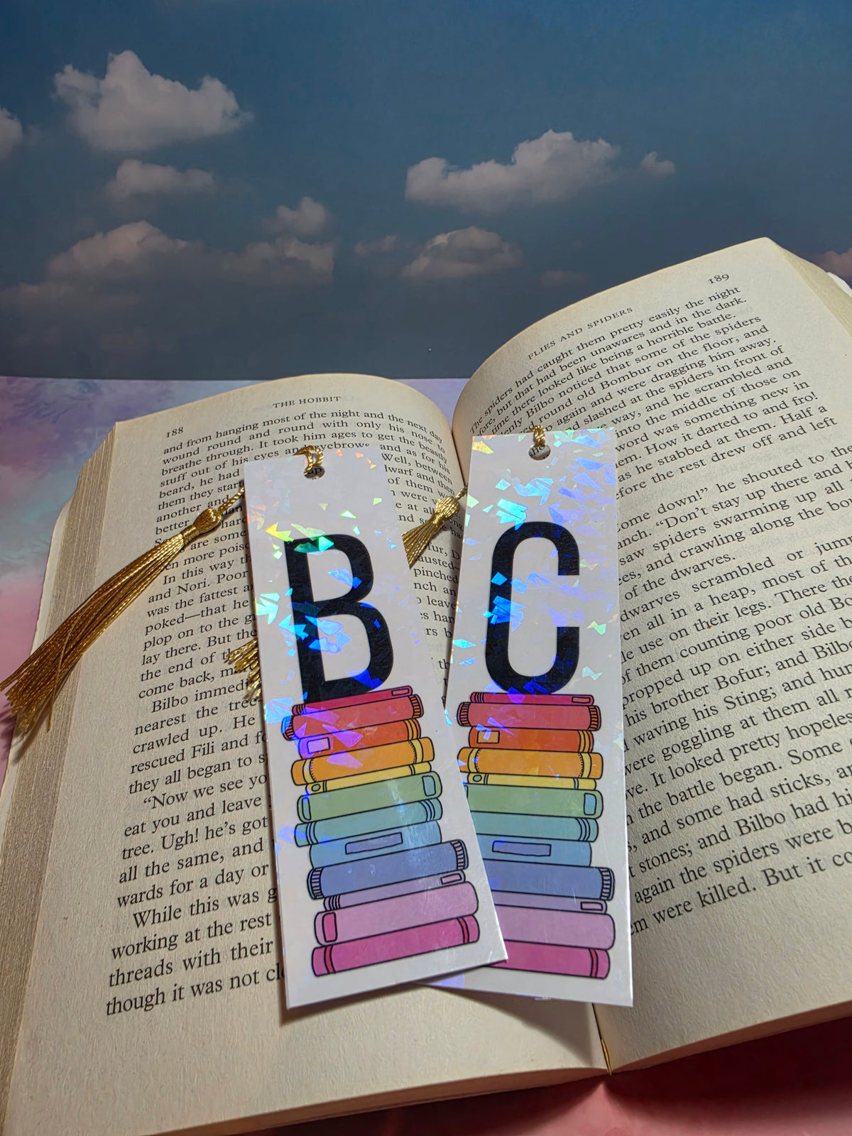 Bookmark | Rainbow Letter