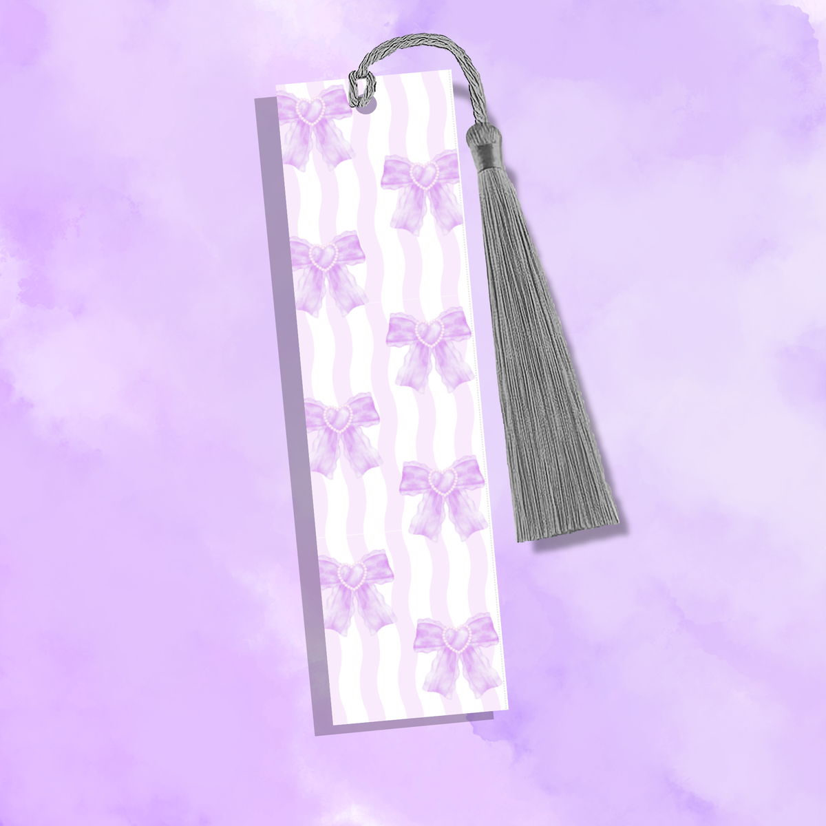 Bookmark | Purple Bows