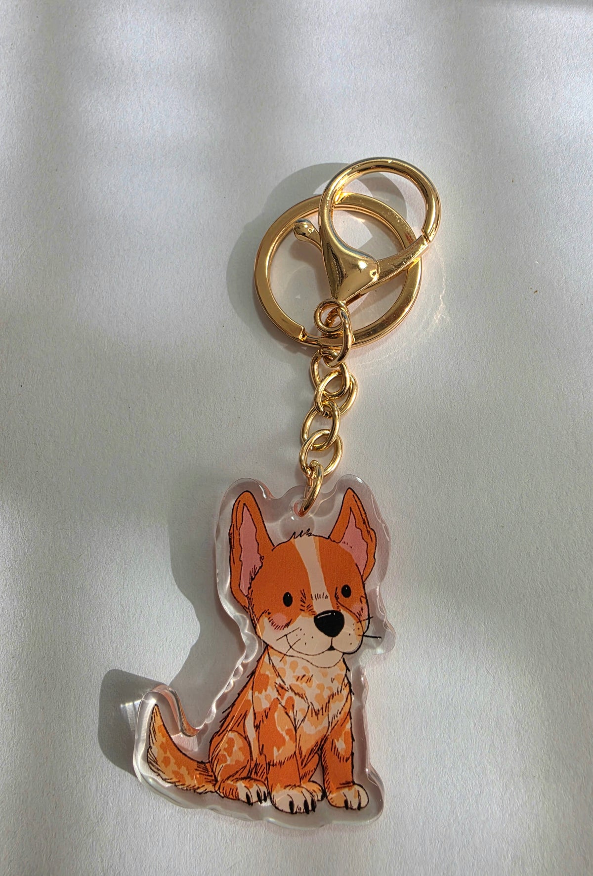 Heeler Keychain - Red - 032