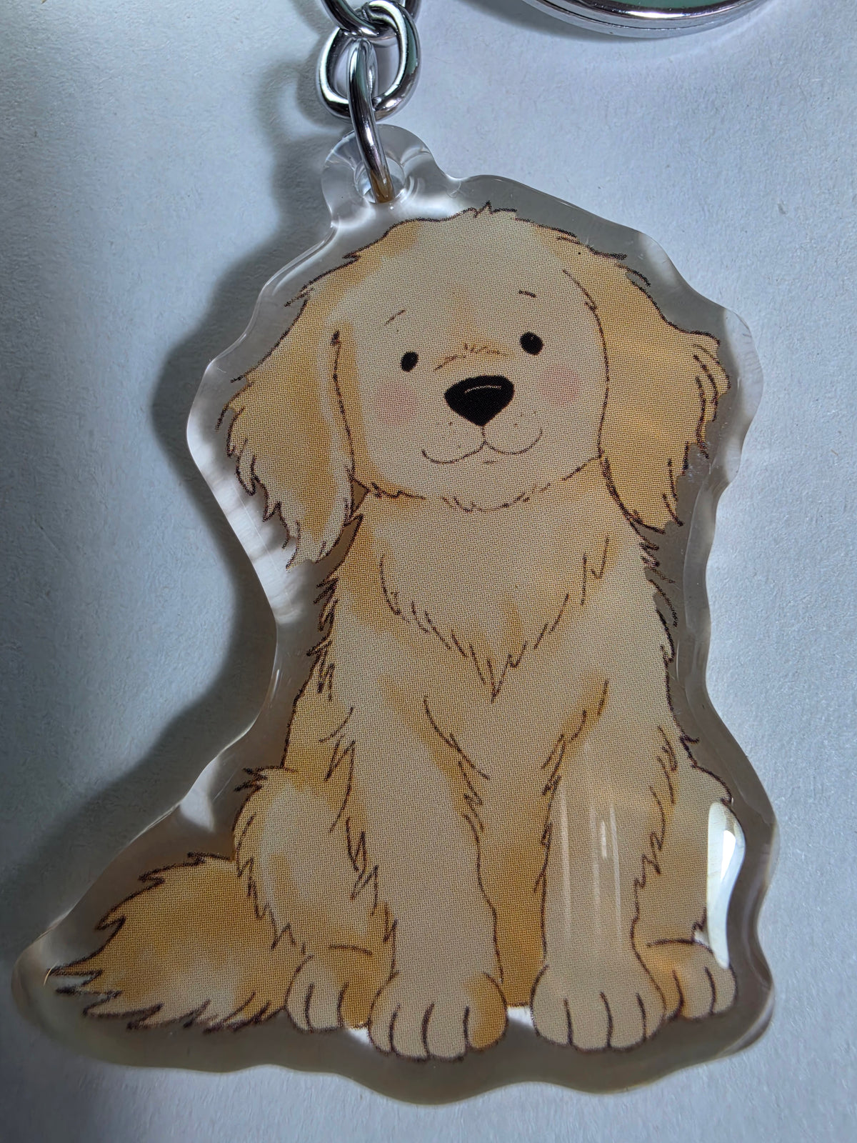 Retriever Keychain - Golden - 116