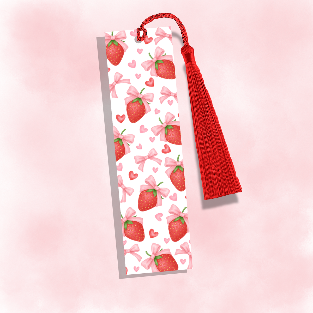 Bookmark | Strawberry Bows