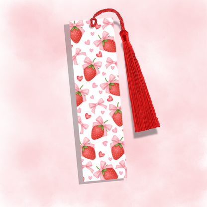 Bookmark | Strawberry Bows