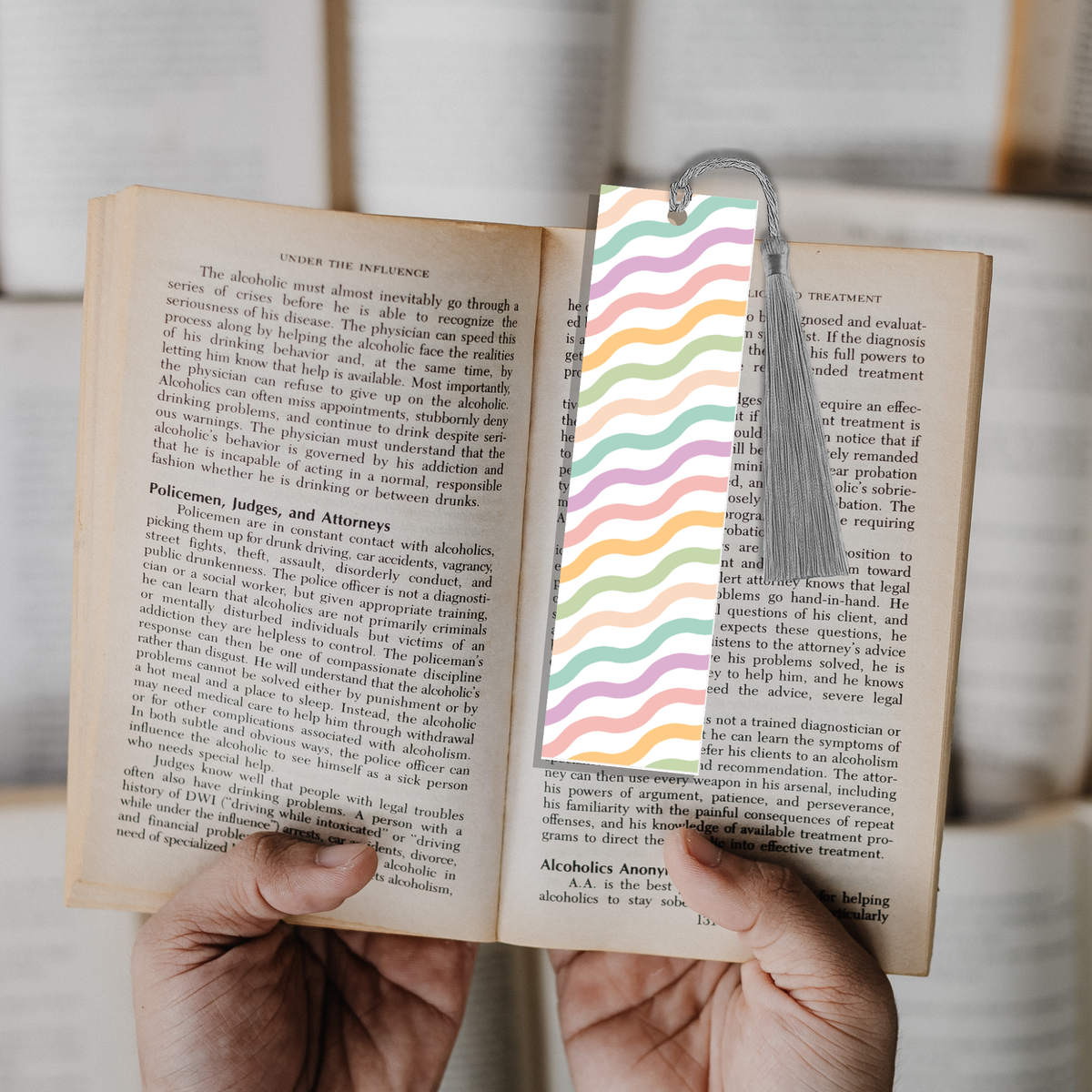 Bookmark | Pastel Wiggle