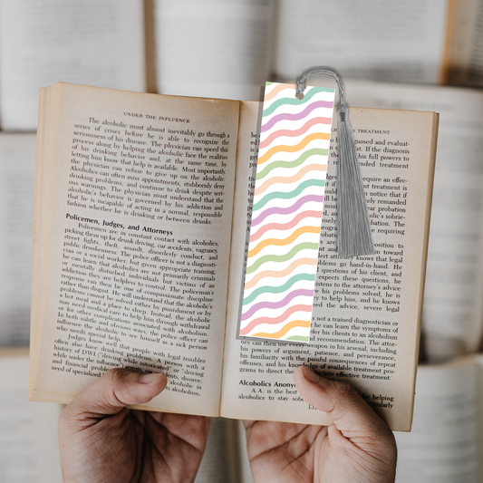 Bookmark | Pastel Wiggle