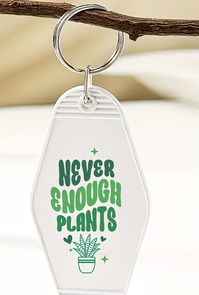 Plant Lover | White Motel Keychain
