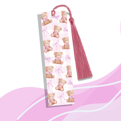 Bookmark | Teddy Bear Pink