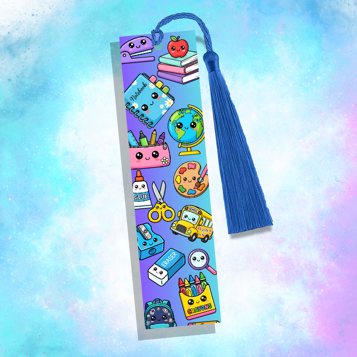 Bookmark | School Blue